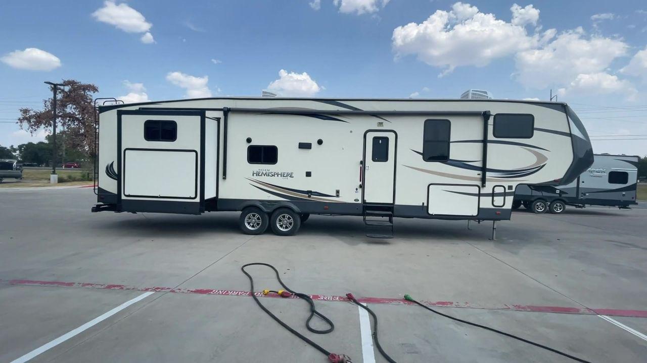 2016 TAN FOREST RIVER SALEMHEMISPHERE356QB (4X4FSBM24GU) , Length: 34 ft | Dry Weight: 7,294 lbs | Slides: 2 transmission, located at 4319 N Main St, Cleburne, TX, 76033, (817) 678-5133, 32.385960, -97.391212 - Photo #3