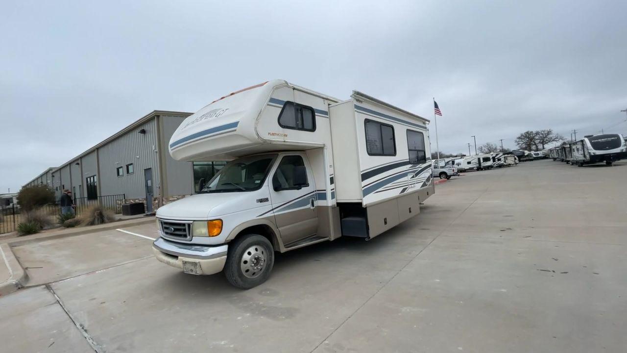 2003 WHITE /brown FLEETWOOD JAMBOREE GT E450 (1FDXE45S93H) with an 6.8L V10 SOHC 20V engine, located at 4319 N Main St, Cleburne, TX, 76033, (817) 678-5133, 32.385960, -97.391212 - Photo #5