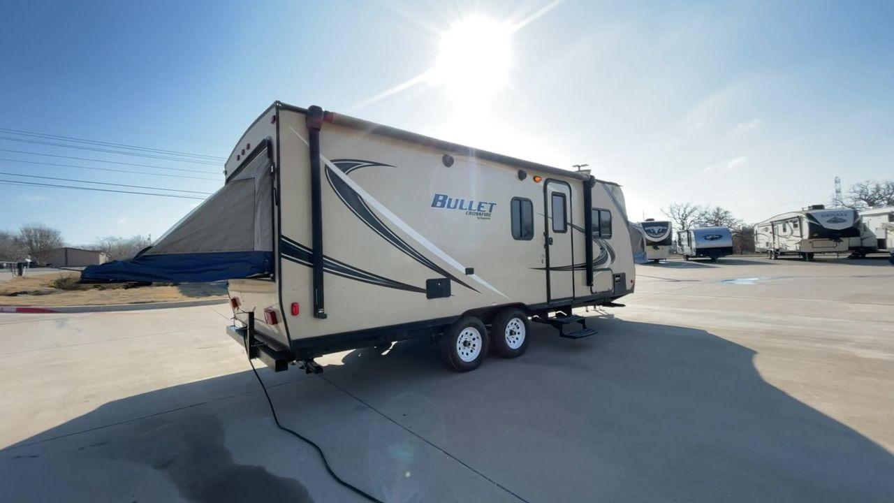 2018 BULLET CROSSFIRE 2190EX (4YDT21923JT) , Length: 25.08 ft. | Dry Weight: 4,410 lbs. | Gross Weight: 6,300 lbs. | Slides: 1 transmission, located at 4319 N Main Street, Cleburne, TX, 76033, (817) 221-0660, 32.435829, -97.384178 - Photo #1