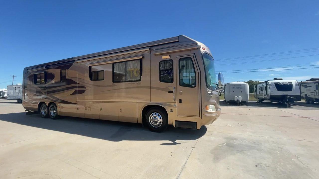 2006 TAN DES MONACO SIGNATURE COMMANDER (1RF17561561) , located at 4319 N Main St, Cleburne, TX, 76033, (817) 678-5133, 32.385960, -97.391212 - The 2006 Monaco Signature 45 is the ultimate in luxury and speed. It is a diesel pusher motorhome that oozes class and precision engineering. This 45-foot wonder shows how dedicated Monaco is to quality work and new ideas. The Signature 45 has a strong diesel engine and is well-built, so it has a sm - Photo #3