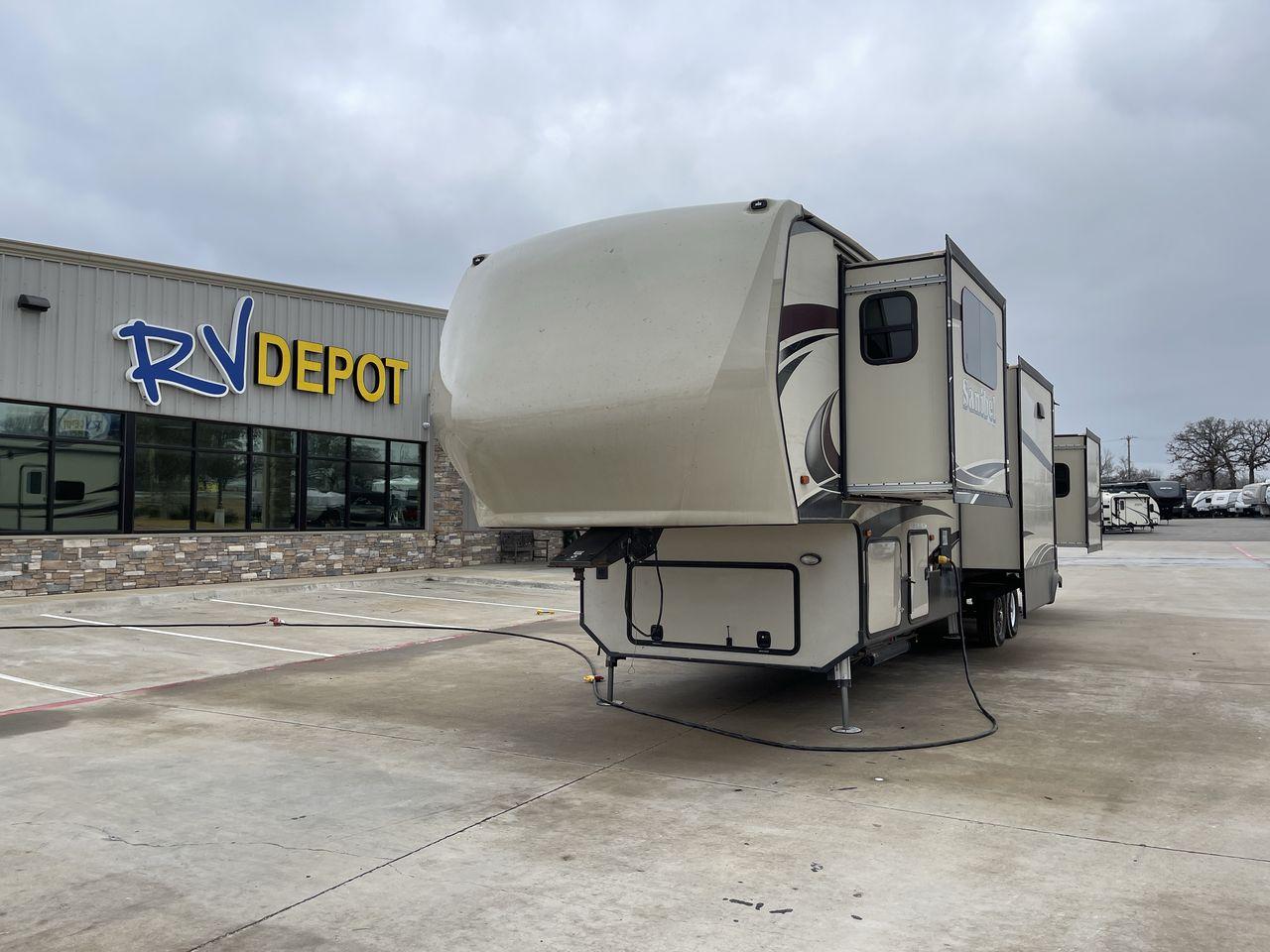 2017 BROWN FOREST RIVER SANIBEL 3901FL (5ZT3SN4B1HG) , Length: 41.83 ft. | Dry Weight: 13,979 lbs. | Slides: 5 transmission, located at 4319 N Main St, Cleburne, TX, 76033, (817) 678-5133, 32.385960, -97.391212 - Photo #0