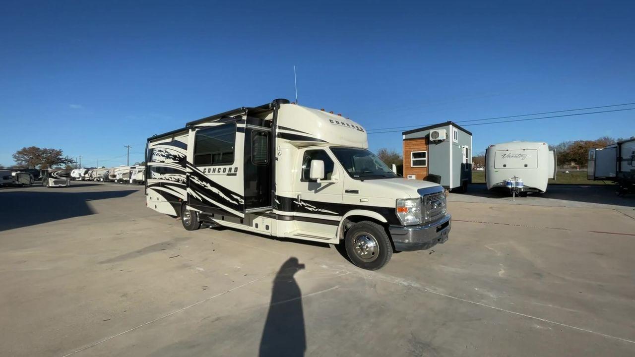 2011 WHITE COACHMEN CONCORD 300TS (1FDEX4FS9BD) , Length: 30.83 ft. | Dry Weight: 12,110 lbs. | Gross Weight: 14,500 lbs. | Slides: 3 transmission, located at 4319 N Main St, Cleburne, TX, 76033, (817) 678-5133, 32.385960, -97.391212 - The 2011 Coachmen Concord 300TS, a class C motorhome that redefines travel comfort and convenience. With a length of 31 feet, this well-maintained model is built on a Ford E450 chassis, powered by a dependable Triton V10 engine, ensuring a smooth and reliable journey. The Concord 300TS features thre - Photo #3