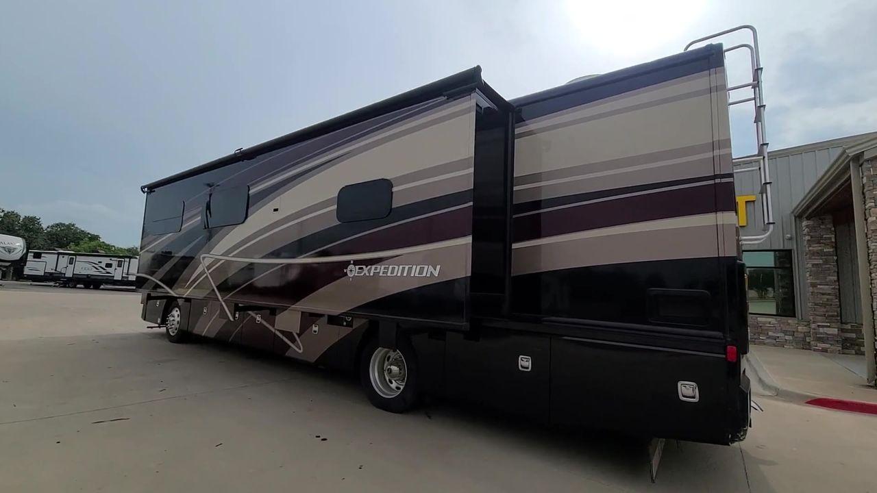 2016 BLACK DES FLEETWOOD EXPEDITION 38K (4UZACWDT2GC) , Length: 38.62 ft | Gross Weight: 32,400 lbs. | Slides: 3 transmission, located at 4319 N Main St, Cleburne, TX, 76033, (817) 678-5133, 32.385960, -97.391212 - The 2016 Fleetwood Expedition 36K motorhome runs for about 50,505 miles. The dimensions are 38.62 ft in length, 8.5 ft in width, 12.83 ft in height, 7 ft interior height, and a wheelbase of 21 ft. It has a towing capacity of 10,000 lbs and a GVWR of 32,400 lbs. There are three total slideouts and on - Photo #27
