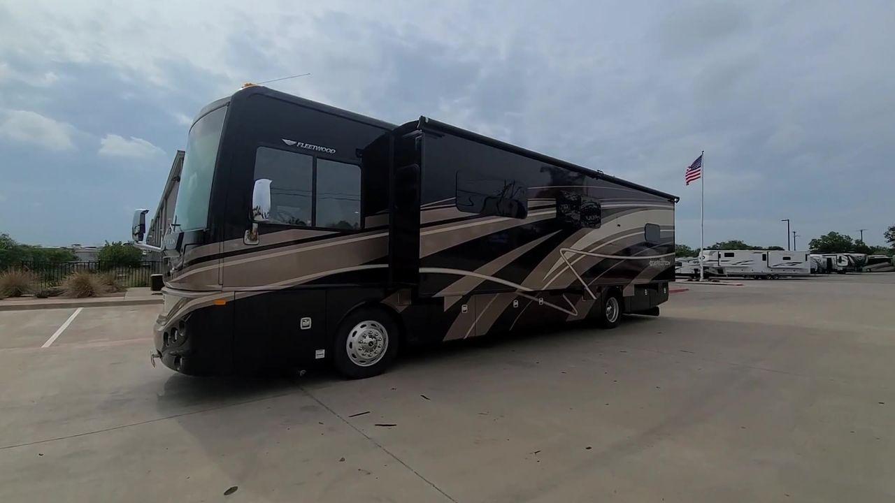 2016 BLACK DES FLEETWOOD EXPEDITION 38K (4UZACWDT2GC) , Length: 38.62 ft | Gross Weight: 32,400 lbs. | Slides: 3 transmission, located at 4319 N Main St, Cleburne, TX, 76033, (817) 678-5133, 32.385960, -97.391212 - The 2016 Fleetwood Expedition 36K motorhome runs for about 50,505 miles. The dimensions are 38.62 ft in length, 8.5 ft in width, 12.83 ft in height, 7 ft interior height, and a wheelbase of 21 ft. It has a towing capacity of 10,000 lbs and a GVWR of 32,400 lbs. There are three total slideouts and on - Photo #2