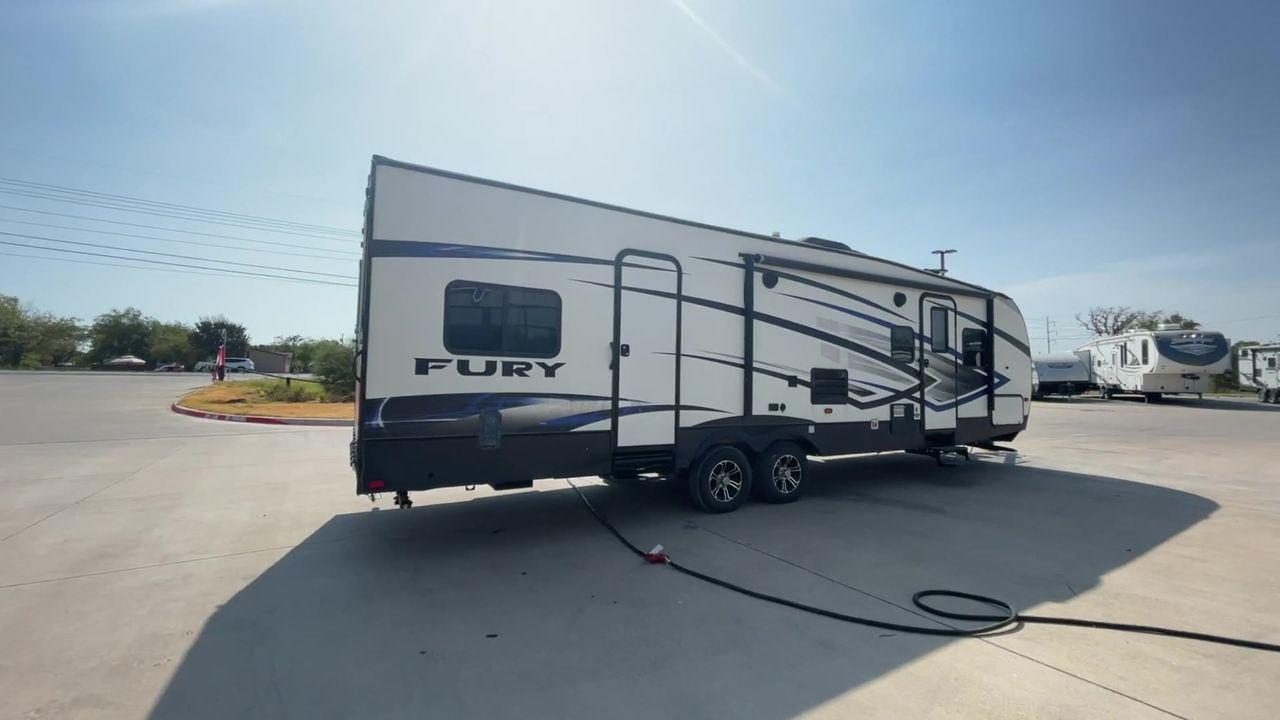 2018 GRAY HEARTLAND FURY 2910 (5ZT2FHUB2JG) , Length: 34.5 ft. | Dry Weight: 7,262 lbs. | Slides: 1 transmission, located at 4319 N Main Street, Cleburne, TX, 76033, (817) 221-0660, 32.435829, -97.384178 - The 2018 Prime Time Fury 2910 is a rugged and versatile toy hauler that seamlessly blends functionality with comfort for the ultimate adventure on the road. Measuring 34.5 feet in length, this toy hauler boasts an innovative design catered to the needs of outdoor enthusiasts. The Fury 2910 features - Photo #7