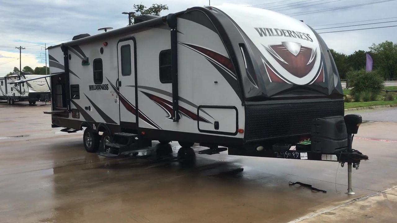 2018 HEARTLAND WILDERNESS 2450FB (5SFNB3022JN) , Length: 30.33 ft. | Dry Weight: 5,433 lbs. | Gross Weight: 6,900 lbs. | Slides: 1 transmission, located at 4319 N Main St, Cleburne, TX, 76033, (817) 678-5133, 32.385960, -97.391212 - With the 2018 Heartland Recreation Wilderness 2450FB travel trailer, set out on an outdoor adventure. For those looking for an unforgettable camping experience, this well-designed RV offers the ideal home away from home thanks to its innovative design, comfort, and functionality. The dimensions of t - Photo #3