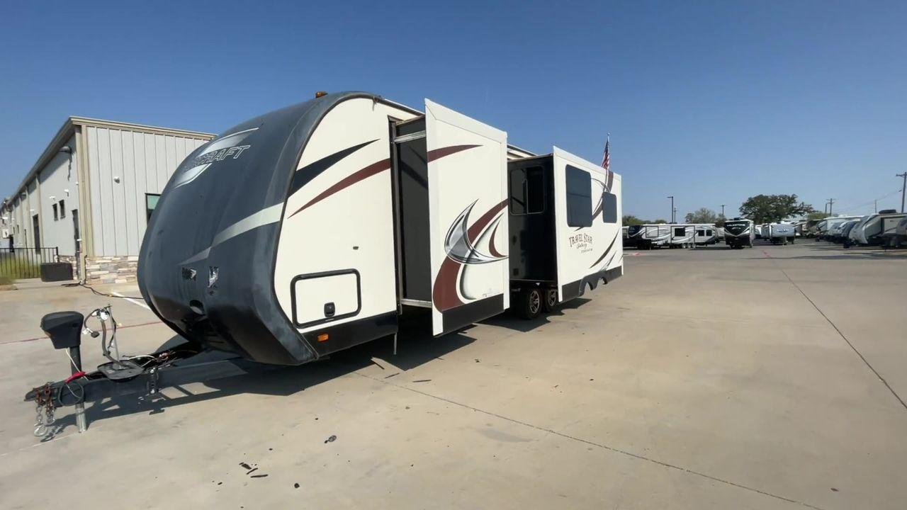 2015 STARCRAFT TRAVEL STAR 286RLWS (1SABS0BR2F2) , Length: 33.25 ft. | Dry Weight: 6,630 lbs. | Gross Weight: 9,000 lbs. | Slides: 2 transmission, located at 4319 N Main St, Cleburne, TX, 76033, (817) 678-5133, 32.385960, -97.391212 - With the 2015 Starcraft Travel Star 286RLWS travel trailer, experience the joys of camping. This expertly designed RV is the best option for anyone looking for unforgettable outdoor experiences since it provides the optimal balance of comfort, functionality, and family-friendly features. The dimensi - Photo #5