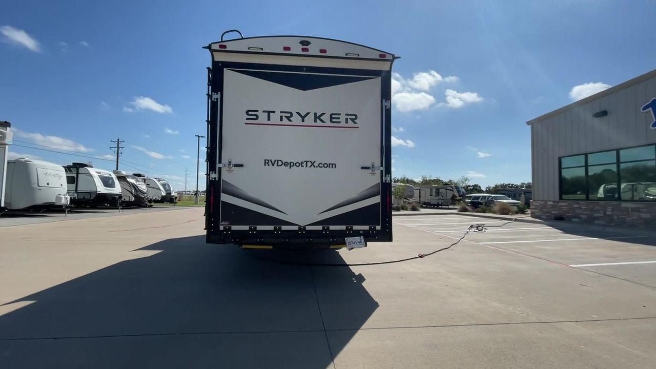 2021 CRUISER RV STRYKER 3414 (5RXGB392XM1) , Length: 38.75 ft. | Dry Weight: 9,608 lbs. | Gross Weight: 12,800 lbs. | Slides: 2 transmission, located at 4319 N Main St, Cleburne, TX, 76033, (817) 678-5133, 32.385960, -97.391212 - The 2021 Cruiser RV Stryker 3414 is a meticulously crafted toy hauler that seamlessly integrates luxury, versatility, and durability to provide an exceptional on-the-road experience. Whether you're a passionate thrill-seeker indulging in outdoor sports or a discerning family seeking comfort, the Str - Photo #8