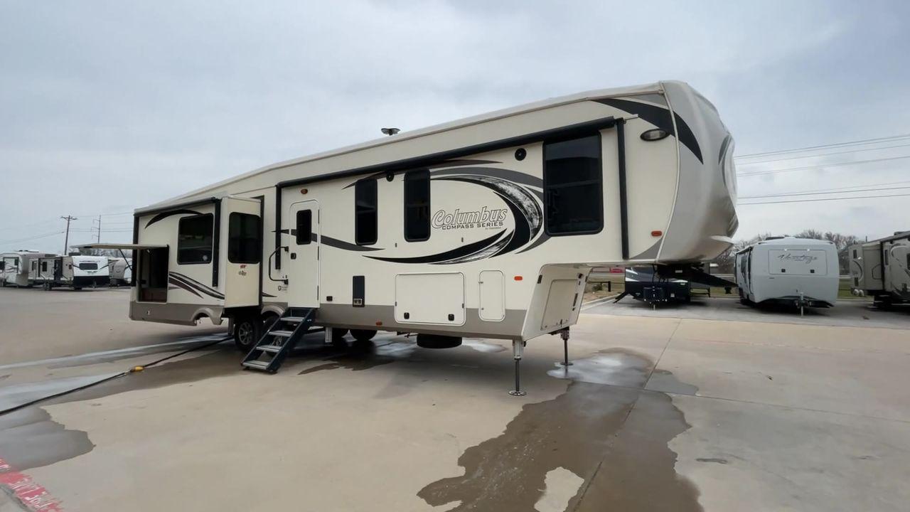2018 FOREST RIVER COLUMBUS COMPASS 378 (4X4FCMP29J6) , located at 4319 N Main St, Cleburne, TX, 76033, (817) 678-5133, 32.385960, -97.391212 - Photo #3