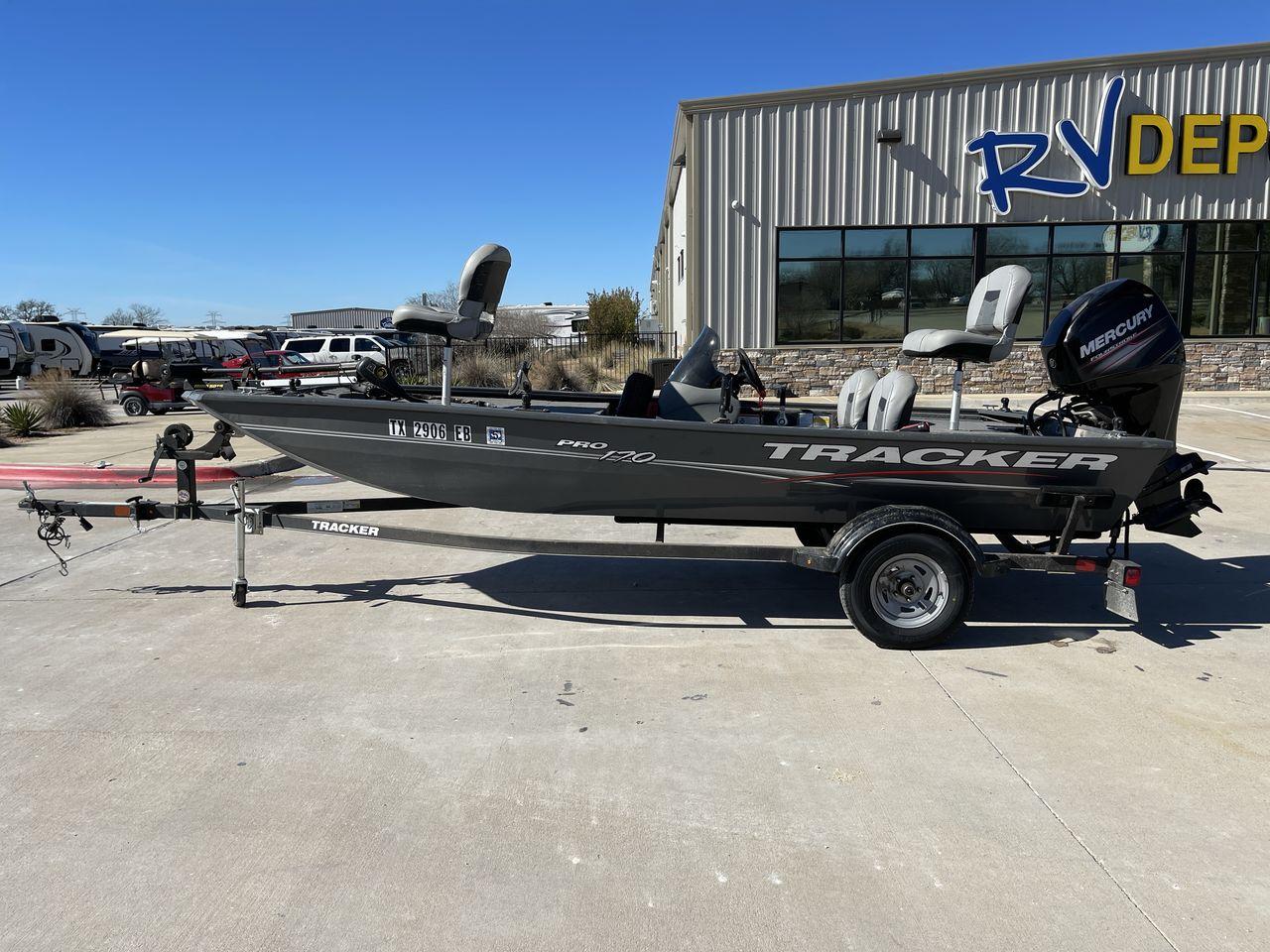 2018 BASS TRACKER PRO (BUJ61274L71) , located at 4319 N Main Street, Cleburne, TX, 76033, (817) 221-0660, 32.435829, -97.384178 - The 2018 Bass Tracker Pro is the best fishing partner ever. This boat was made with great care and is built to perform. It has a strong hull and a large deck, so you and your gear will have plenty of room for a relaxing and productive fishing trip. For any fishing trip, this boat is built to last th - Photo #14